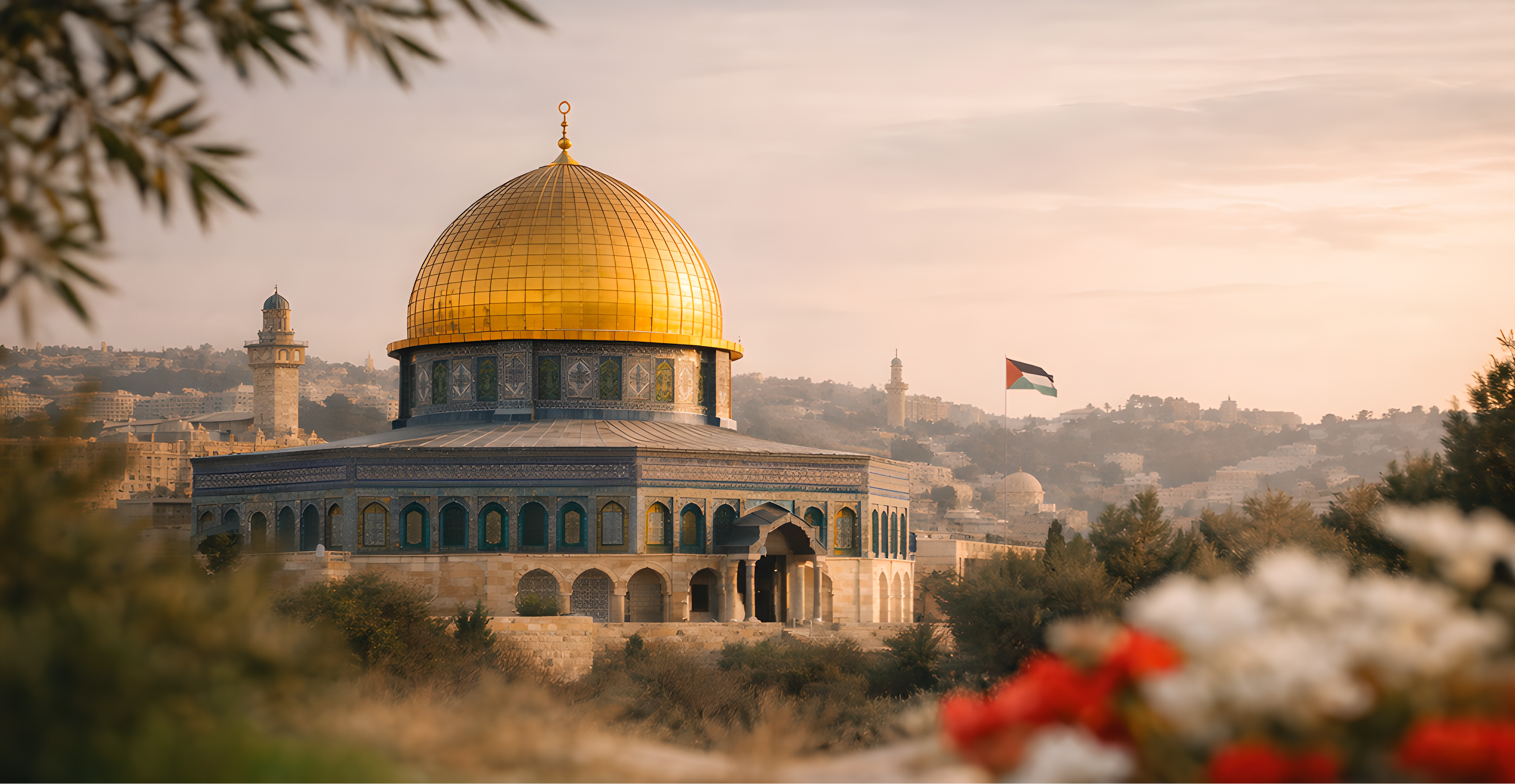 Al Aqsa Mosque in Jerusalem representing Amanah’s commitment to giving back and community support