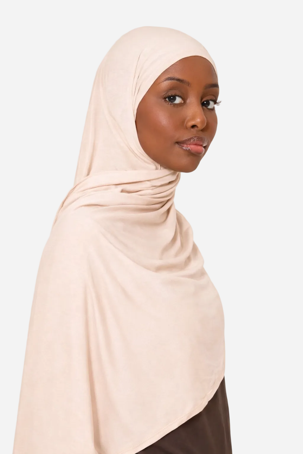 Shell classic light jersey hijab by Amanah designed for everyday comfort