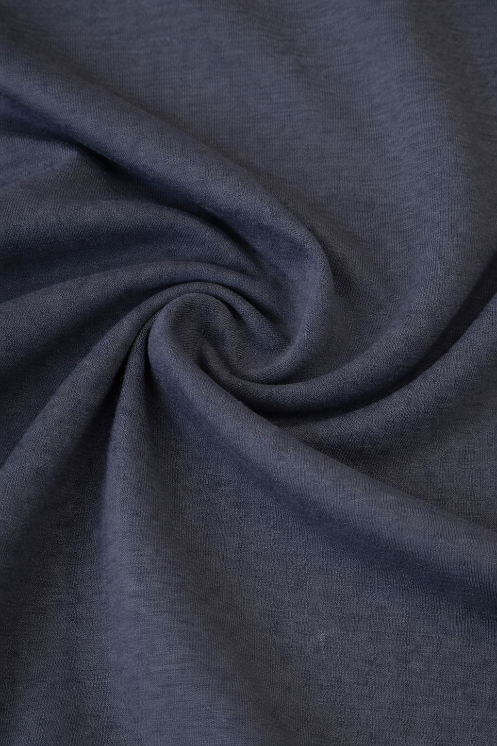 Classic Light Jersey Hijab in Slate by Amanah, styled in a soft draped wrap.