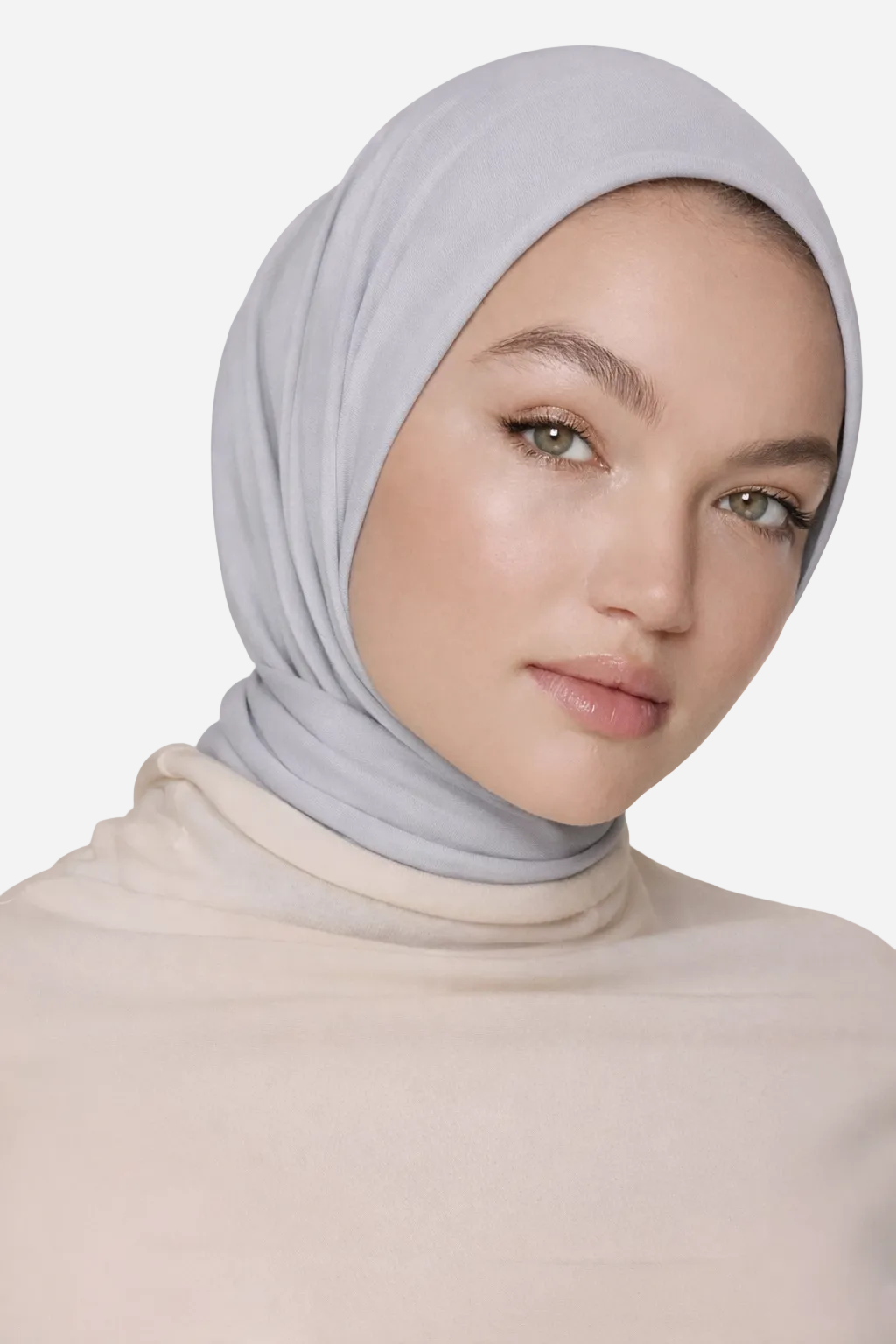 Mist classic soft chiffon hijab by Amanah with a soft airy drape